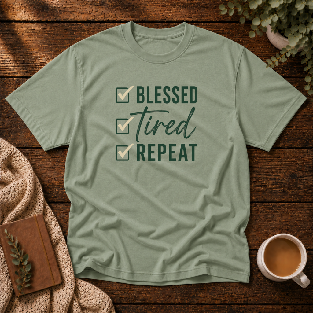 Blessed Tired Repeat II T-Shirt