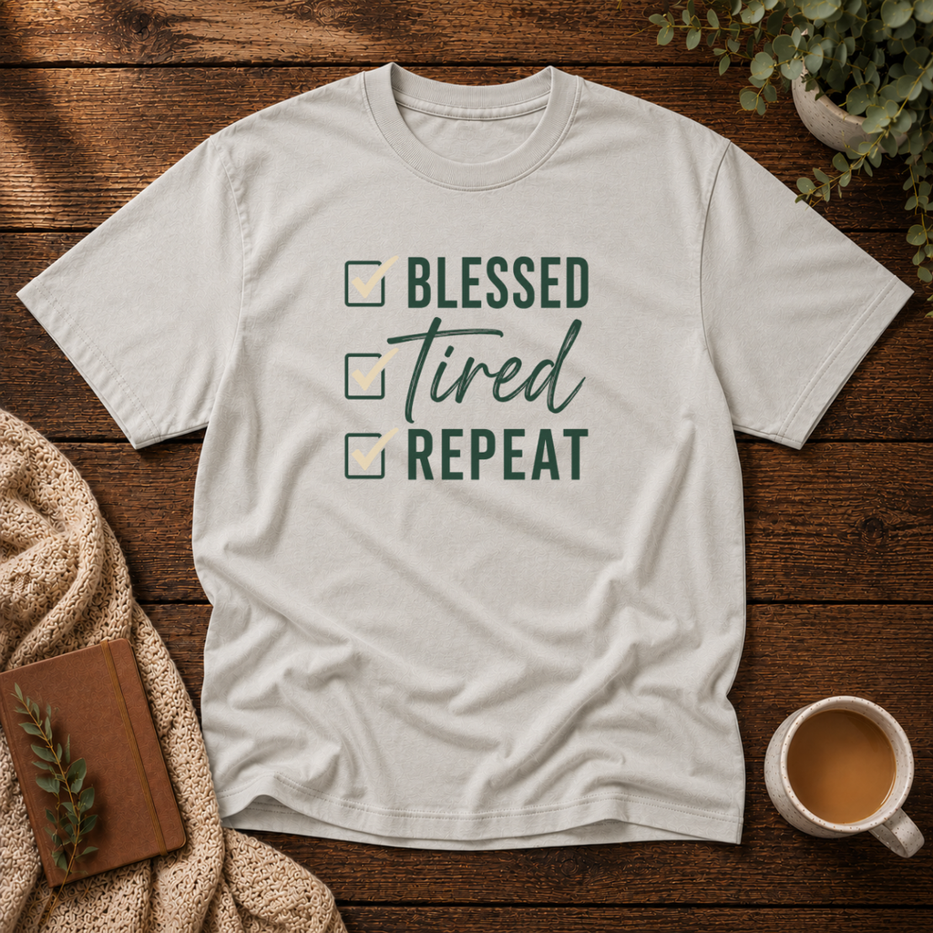 Blessed Tired Repeat II T-Shirt