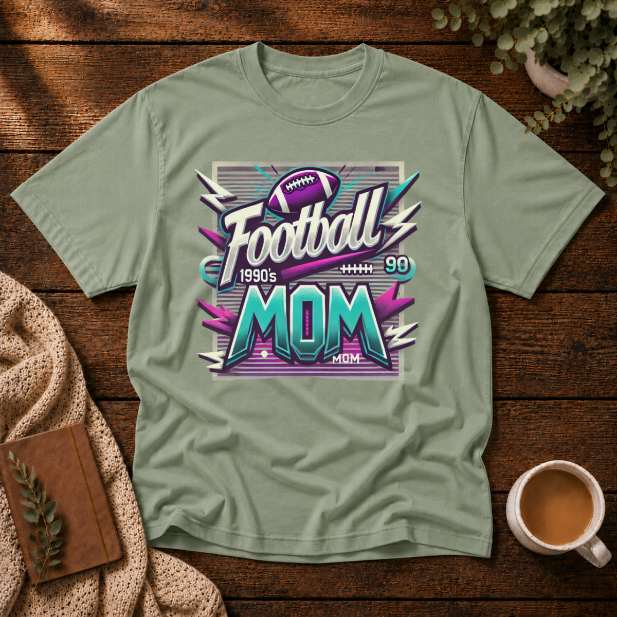 Football Mom Trilogy T-Shirt