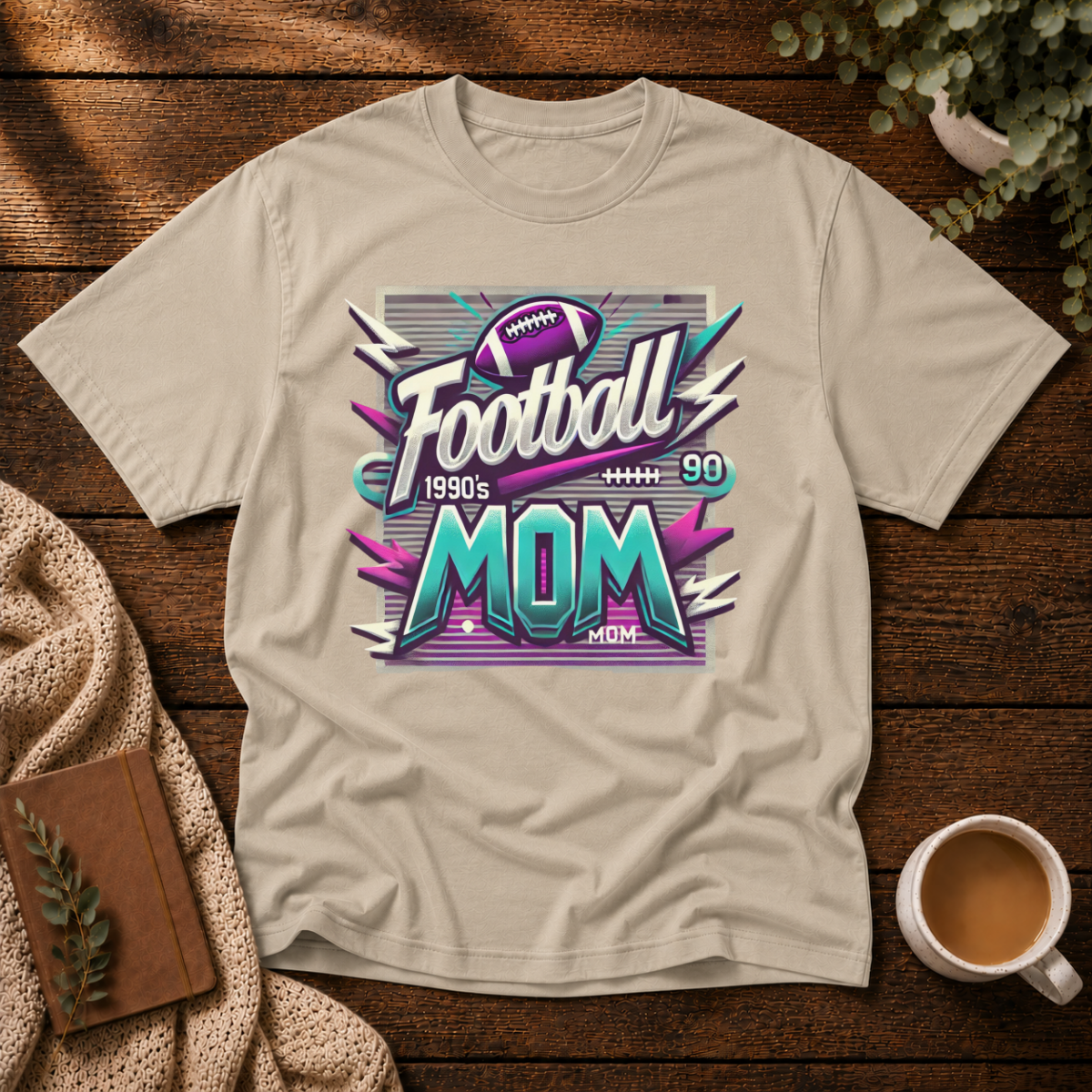 Football Mom Trilogy T-Shirt