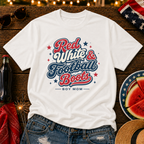 Red White & Football Boots