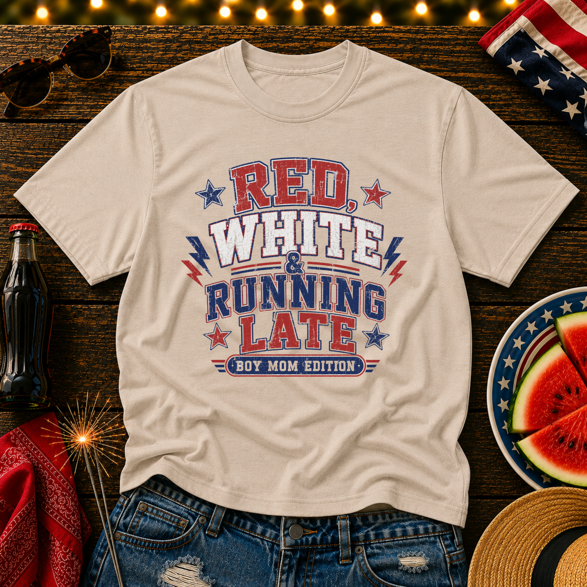 Red White & Running Late