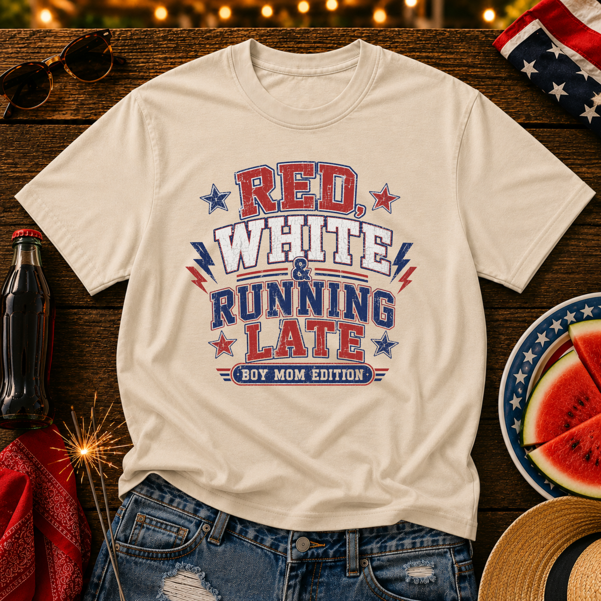 Red White & Running Late