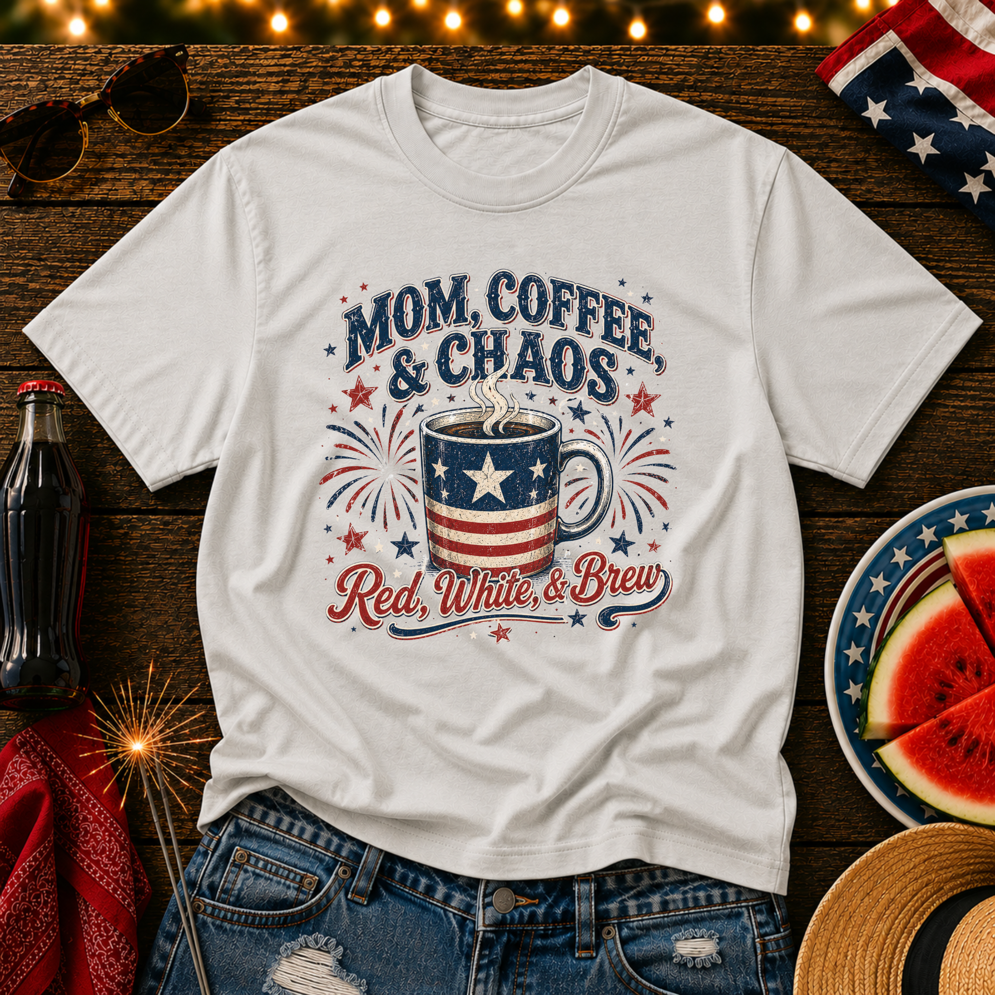 Red White & Brew Mom