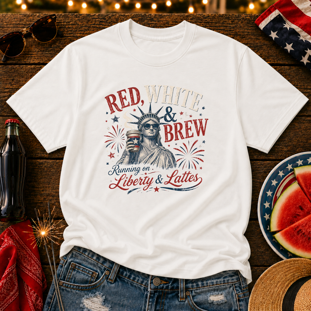 Red White & Brew Latte