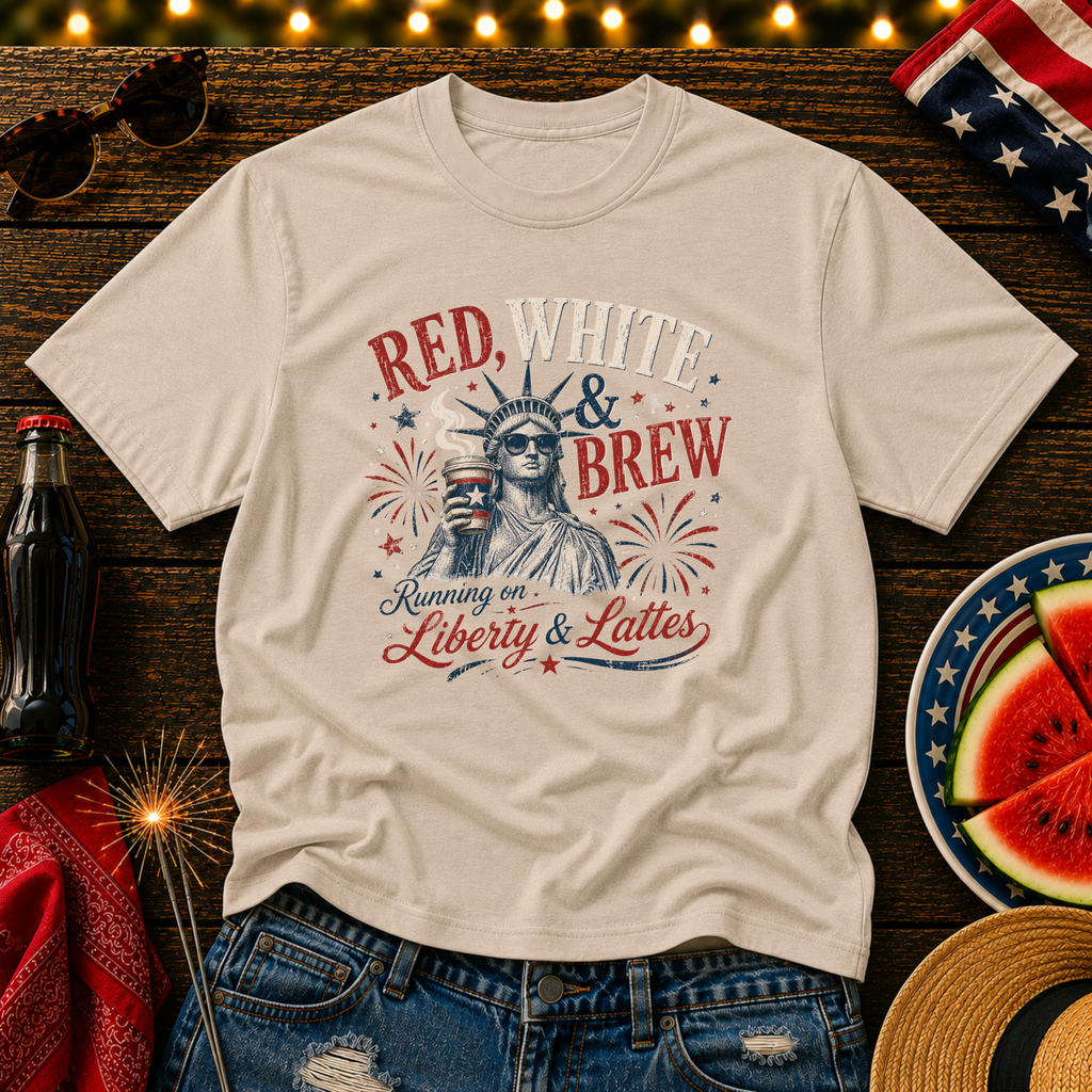 Red White & Brew Latte