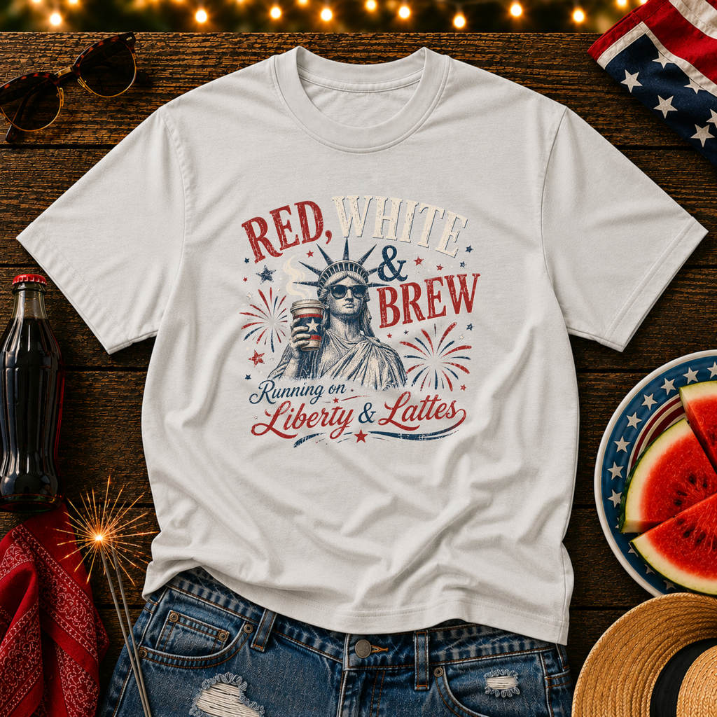 Red White & Brew Latte