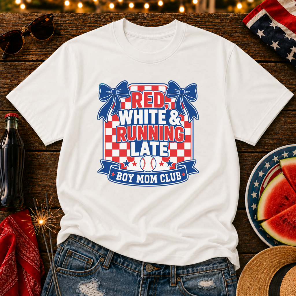 Red White & Running Late Boutique