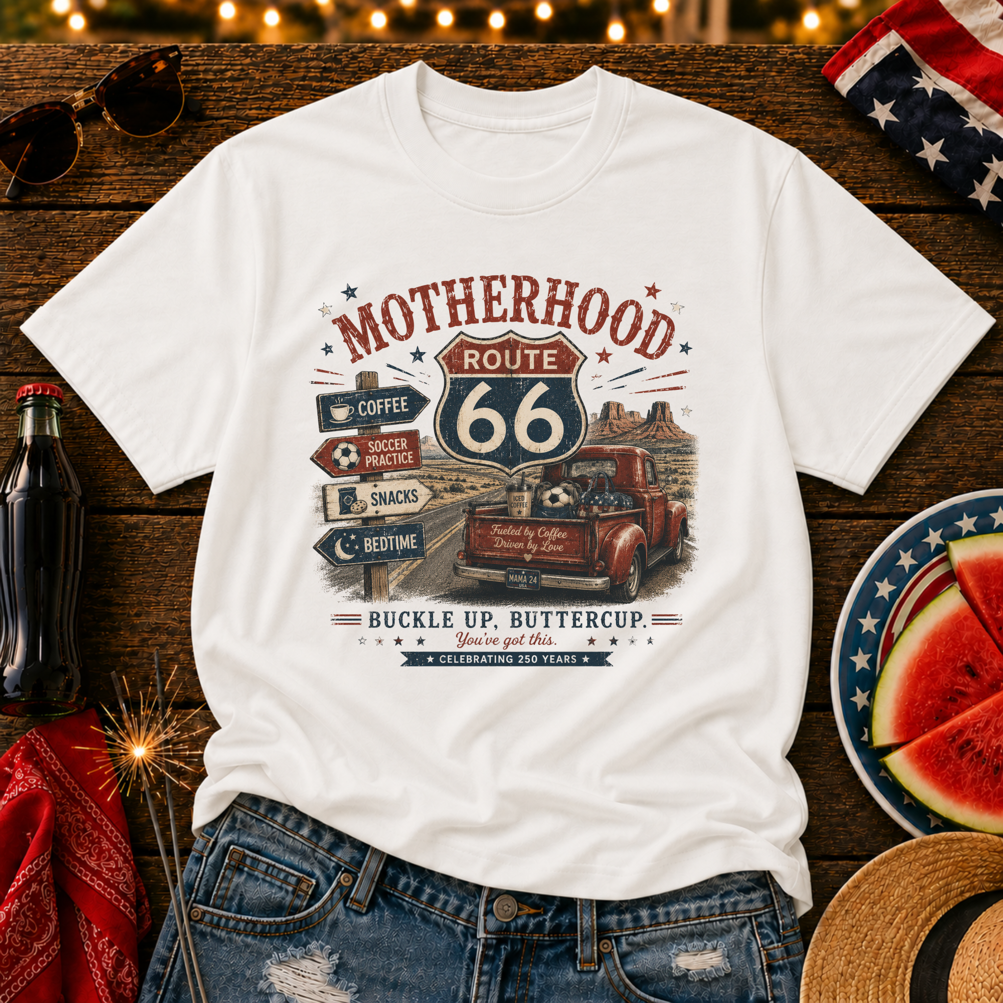Motherhood Buckle Up Buttercup