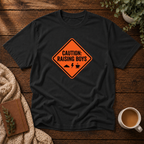 Caution Raising Boys T-Shirt