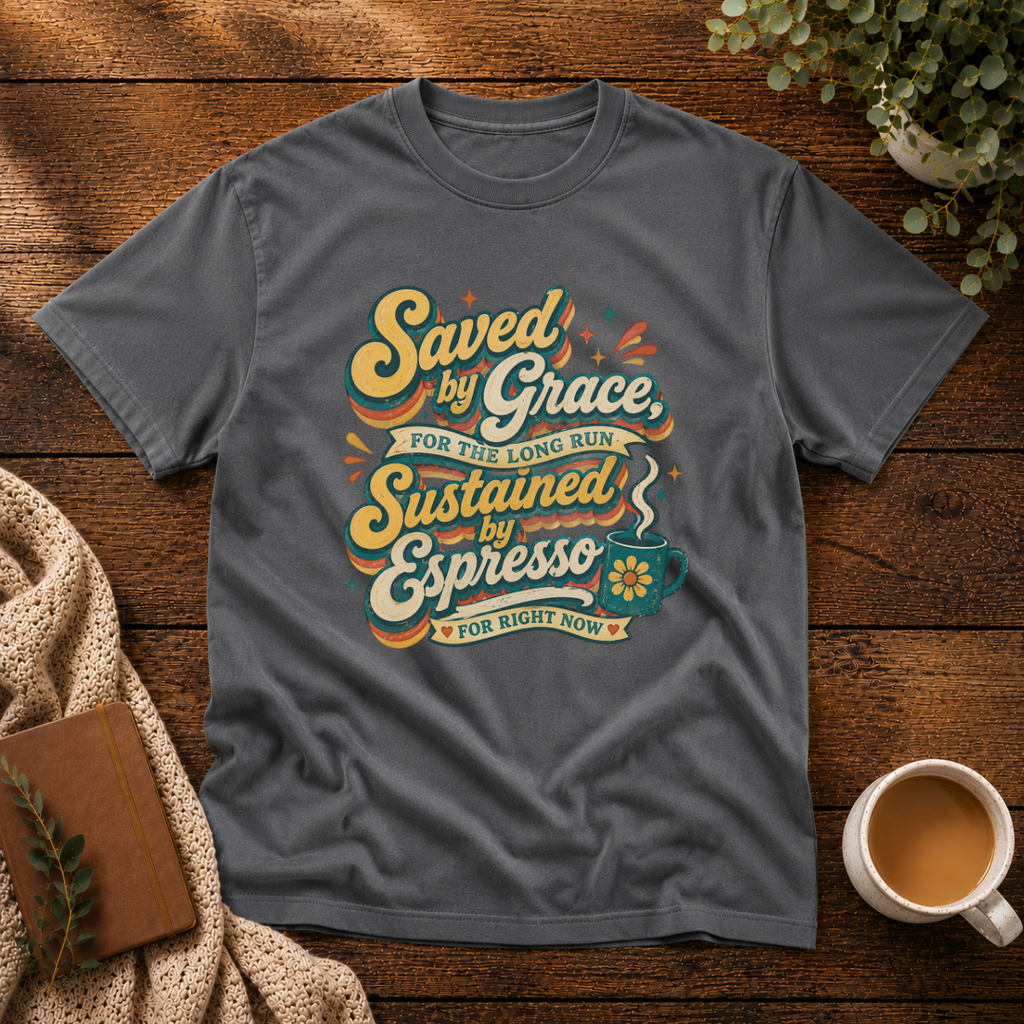 Sustained By Espresso T-Shirt