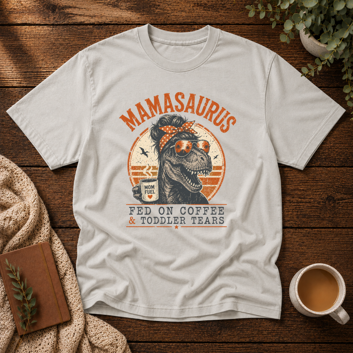 Mamasaurus + Toddler T-Shirt