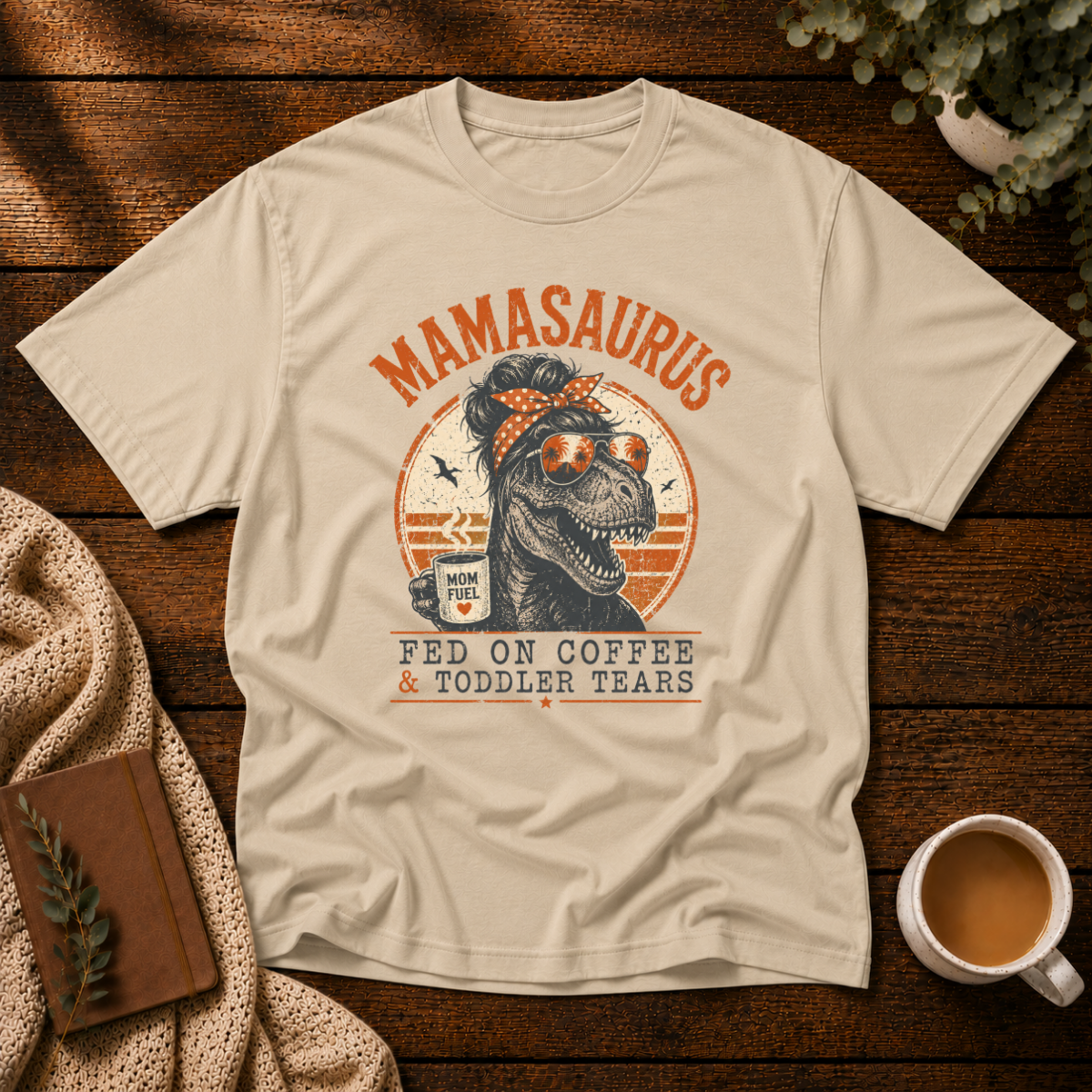 Mamasaurus + Toddler T-Shirt