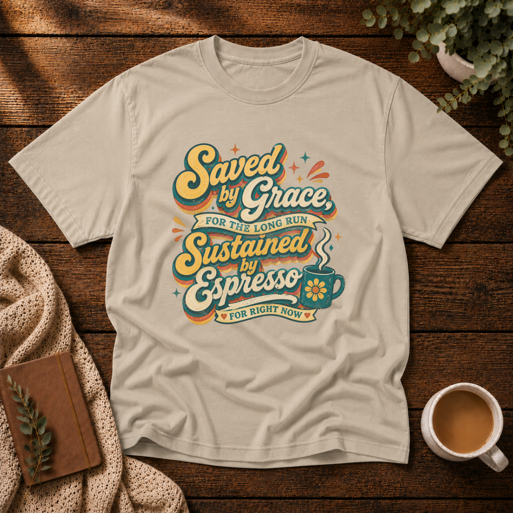 Sustained By Espresso T-Shirt