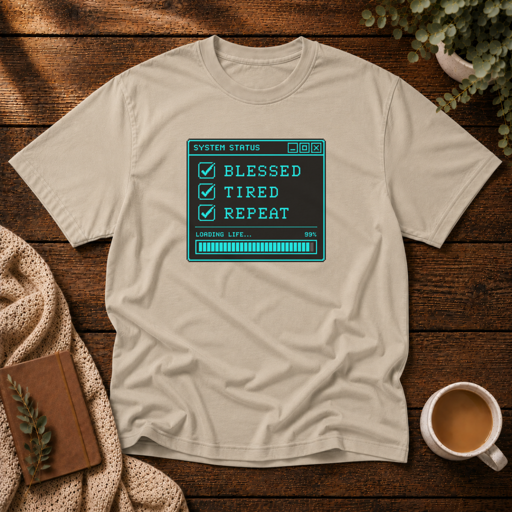 Blessed Tired Repeat T-Shirt