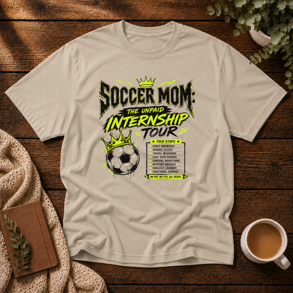 Soccer Mom V T-Shirt
