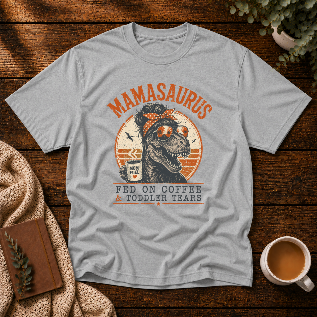 Mamasaurus + Toddler T-Shirt