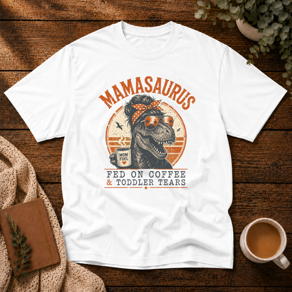 Mamasaurus + Toddler T-Shirt