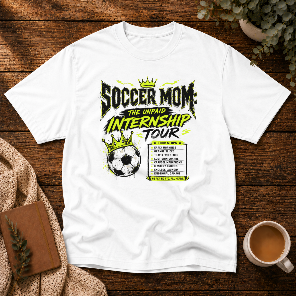 Soccer Mom V T-Shirt