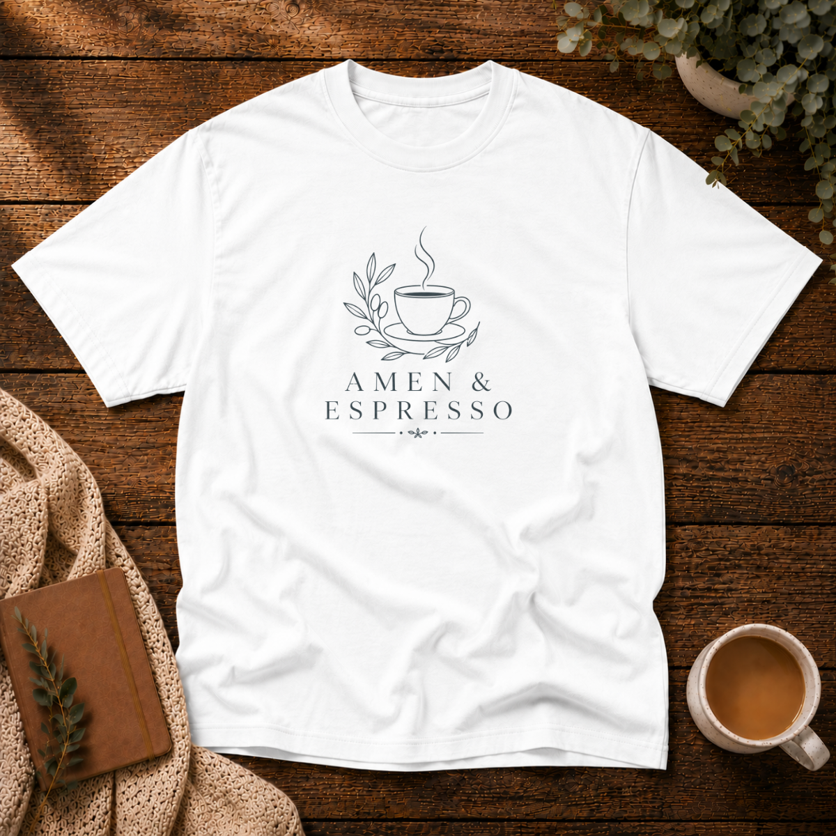 Amen + Espresso T-Shirt